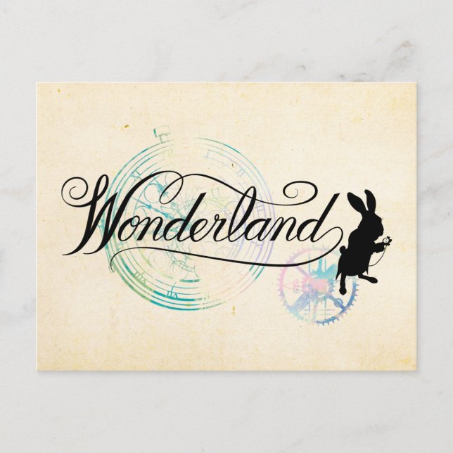 The White Rabbit | Wonderland Postcard (Front)
