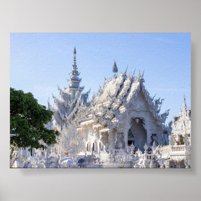 The white temple poster (Front)
