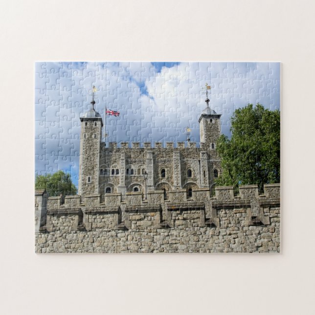 The White Tower - Tower of London - 11x14 inch Jigsaw Puzzle (Horizontal)