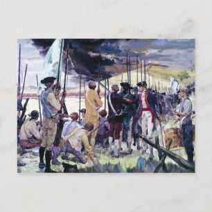 The Whites of Their Eyes by Ken Riley Postcard