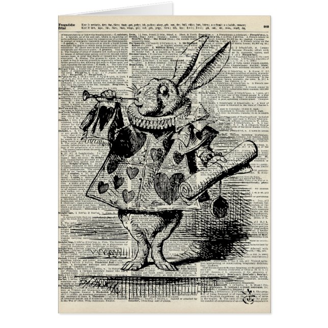 The Whitte rabbit (Front)