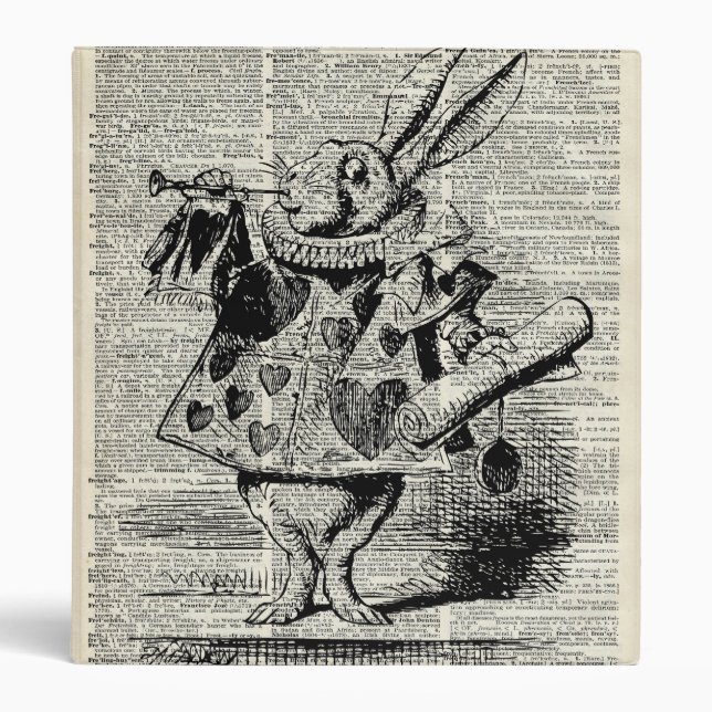 The Whitte rabbit Binder (Front)