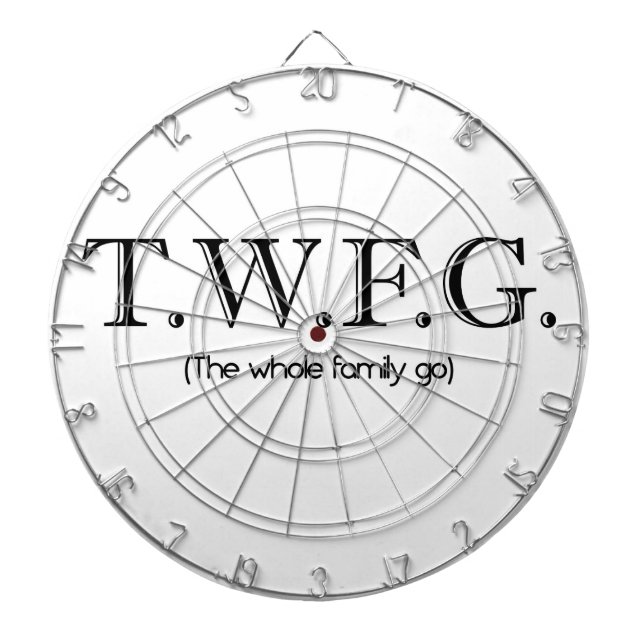 The whole family go Dartboard (Front)