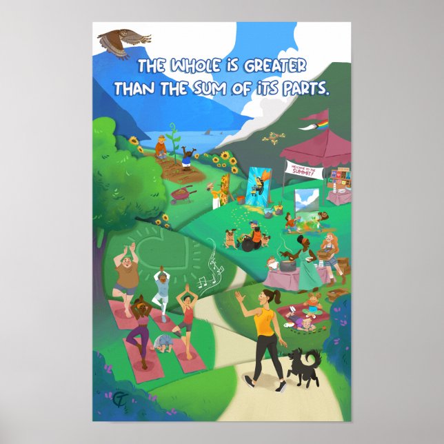 The Whole Is Greater X TARYN COZZY Poster (Front)