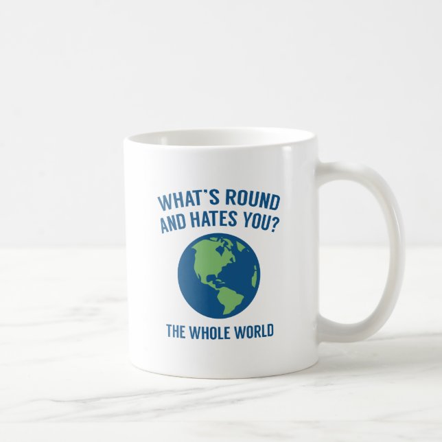 The Whole World Coffee Mug (Right)