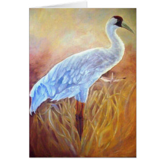 The Whooping Crane Blank Cards