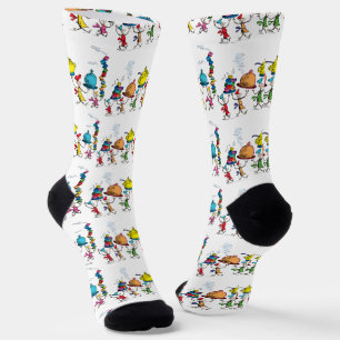 The Whos Carrying the Christmas Feast Socks