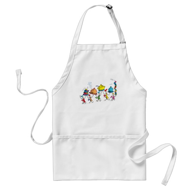 The Whos Carrying the Christmas Feast Standard Apron (Front)