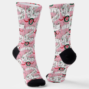 The Whos' Merry Christmas Feast Socks