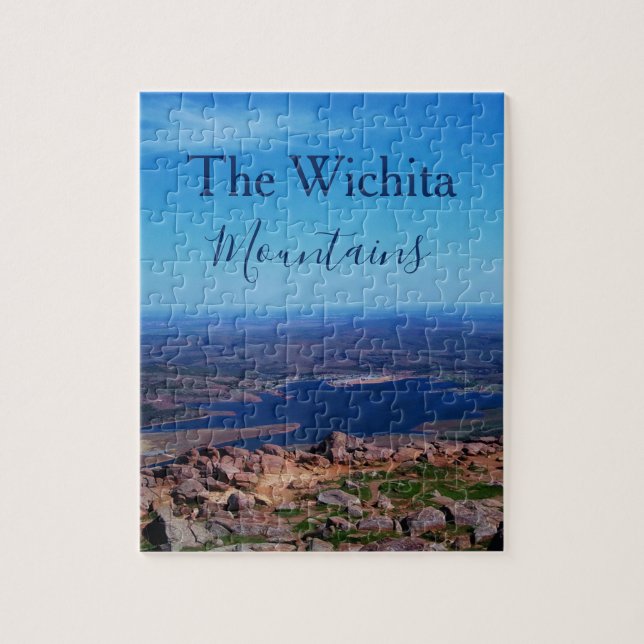 The Wichita Mountains Oklahoma Jigsaw Puzzle (Vertical)