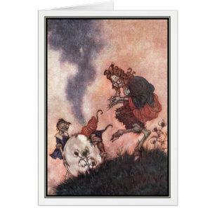 The Wicked Hobgoblin par Edmund Dulac