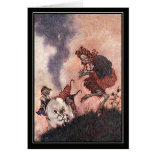 The Wicked Hobgoblin par Edmund Dulac