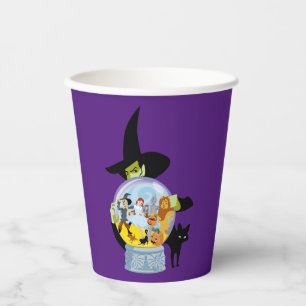 The Wicked Witch Crystal Ball Halloween Paper Cups
