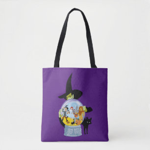The Wicked Witch Crystal Ball Halloween Tote Bag