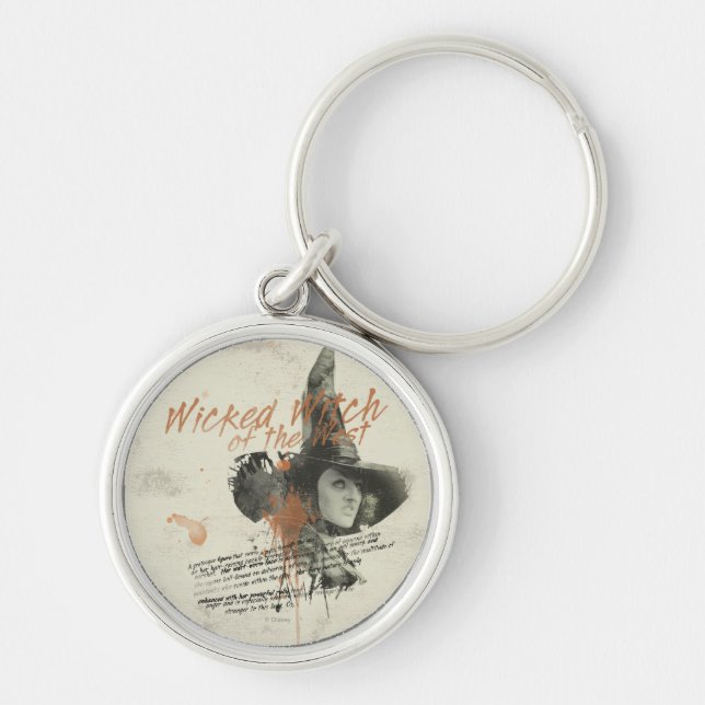 The Wicked Witch of the West 5 Keychain (Front)