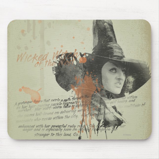 The Wicked Witch of the West 5 Mouse Pad (Front)