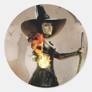 The Wicked Witch of the West 6 Classic Round Sticker