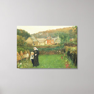 The Widow, 1895 (oil on canvas) Canvas Print