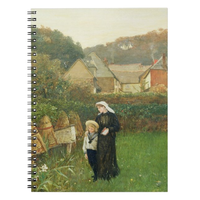 The Widow, 1895 (oil on canvas) Notebook (Front)