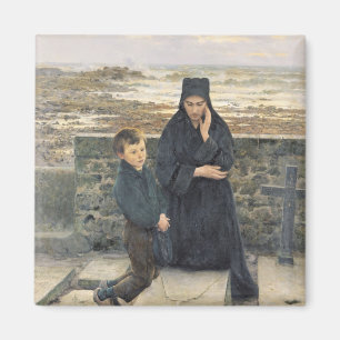The Widow of the Ile de Sein, 1880 Magnet