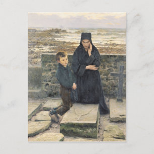 The Widow of the Ile de Sein, 1880 Postcard
