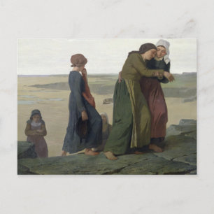 The Widow or The Fisherman's Family Postcard