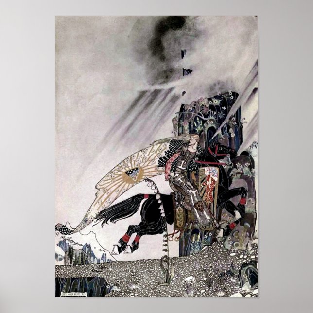 The Widow's Son by Kay Nielsen Print (Front)