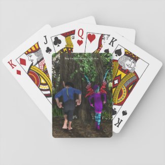 The Wiggle Bum Dance Playing Cards