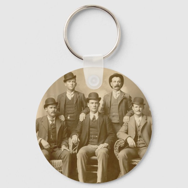 The Wild Bunch - Butch Cassidy & Sundance Kid Keychain (Front)