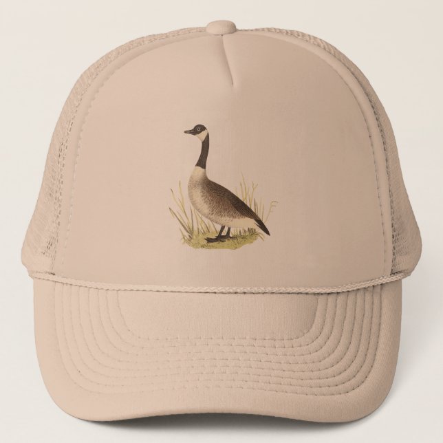 The Wild Goose	(Anser canadensis) Trucker Hat (Front)