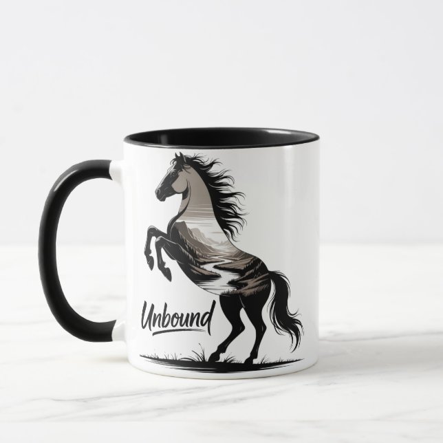 The Wild Horse Mug (Left)