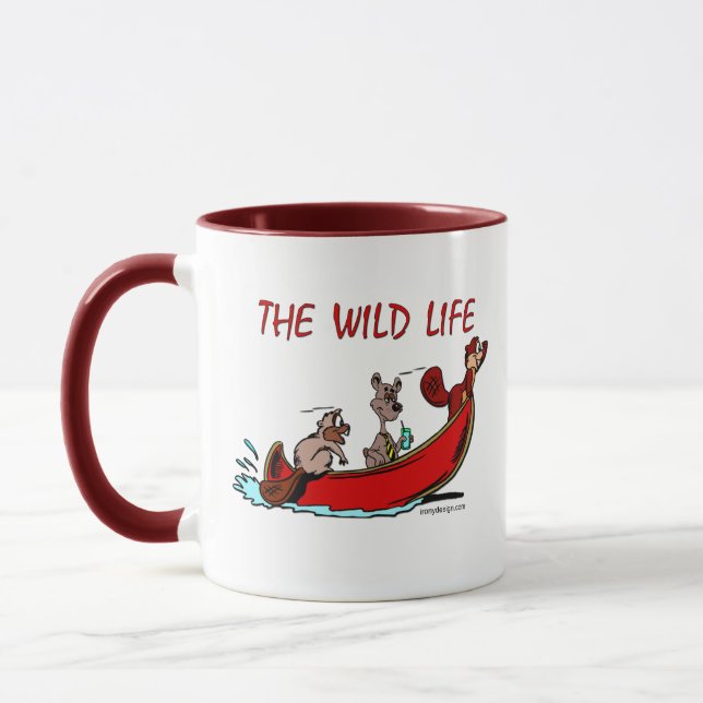 The Wild Life Mug (Left)