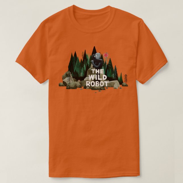 The Wild Robot Long Sleeve TShirt (Design Front)
