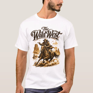 The Wild West – Cowboy in Action T-Shirt