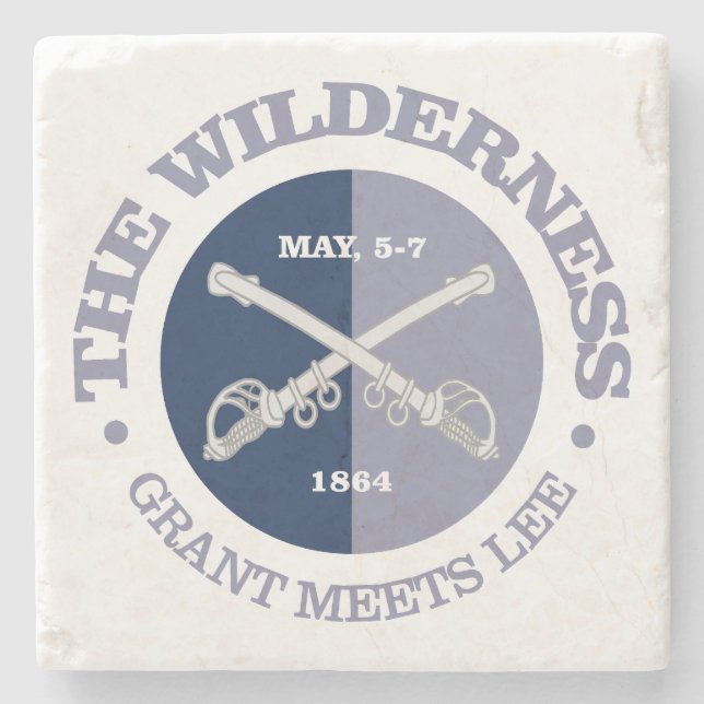 The Wilderness (B&G) Stone Coaster (Front)