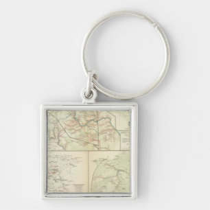 The Wilderness, N Anna, Spotsylvania CH Keychain