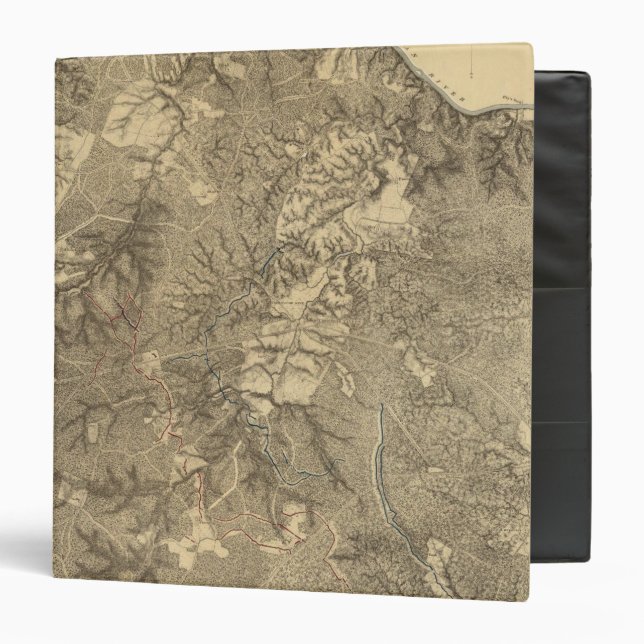 The Wilderness, Virginia Binder (Front/Inside)