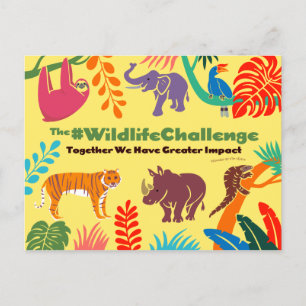 The Wildlife Conservation Special Art Postcard