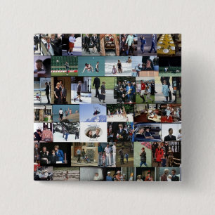 The William Collection images 2 Inch Square Button