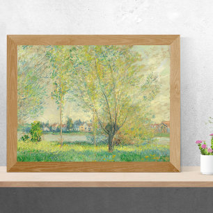 The Willows by Claude Monet Poster