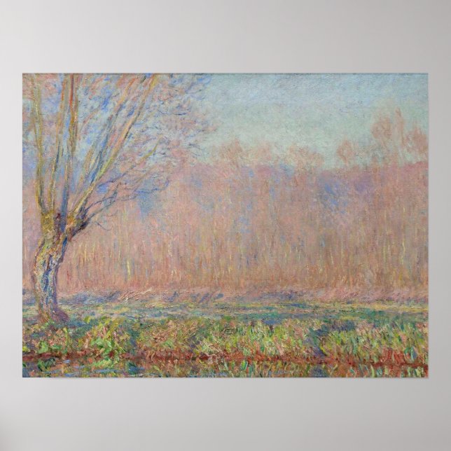 The Willows - Claude Monet Poster (Front)