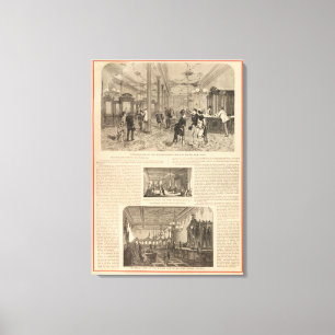 The Wilson Sewing Machine Company Canvas Print