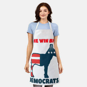 The Win Big Democrats Apron