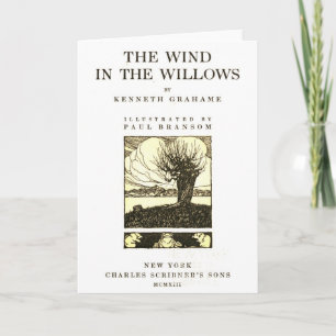 The Wind in the Willows Card