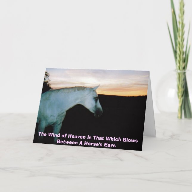 The Wind of Heaven Card (Front)