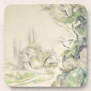 The Winding Road, c.1900-06 (w/c on paper) Coaster