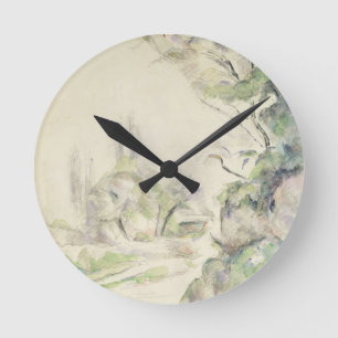 The Winding Road, c.1900-06 (w/c on paper) Round Clock