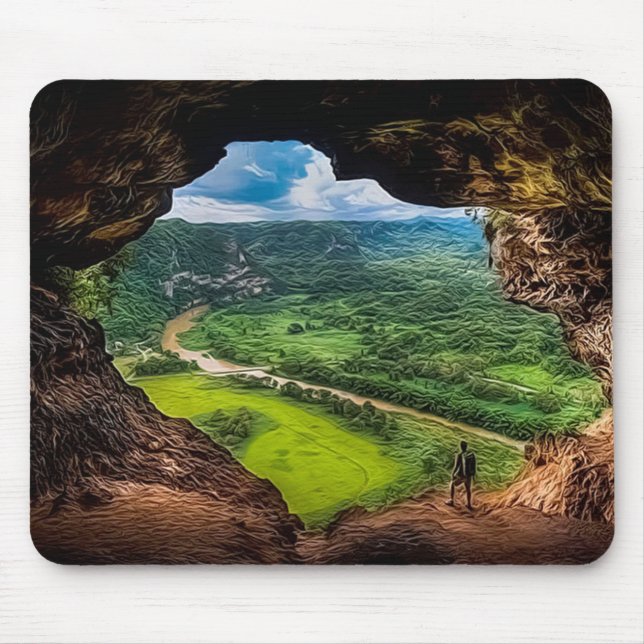 The Window Cave, Puerto Rico Mouse Pad (Front)