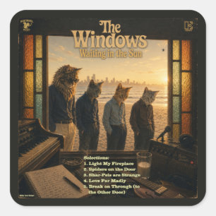 The Windows: a Parody Square Sticker
