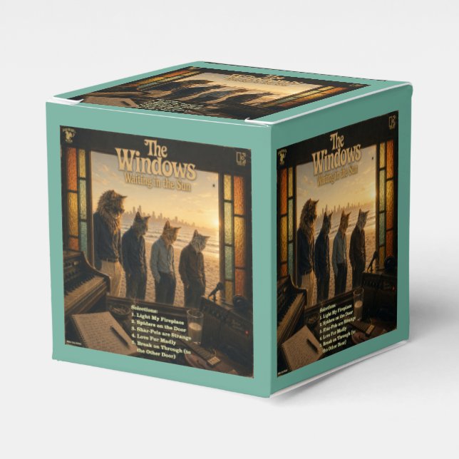 The Windows Album: a Parody Favor Box (Front Side)